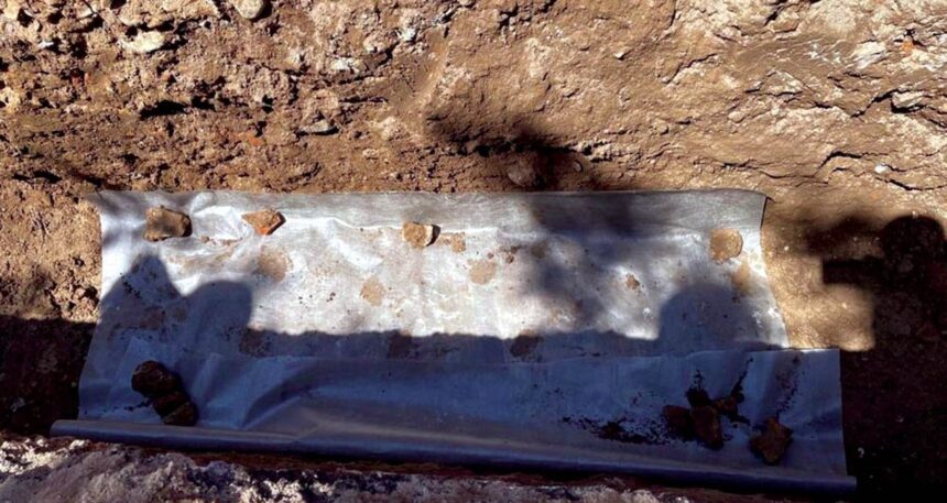 Altyapı kazılarında çıkan şeyler şaşkınlık yarattı