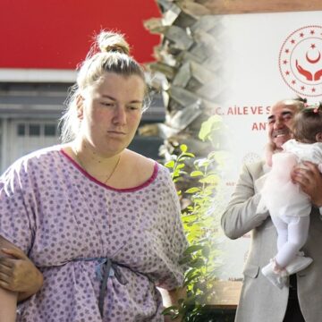 Annesi Antalya Havalimanı’nda klozete bırakmıştı: Nikol bebek Rus yetkililere teslim edildi
