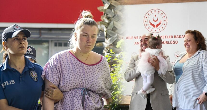 Annesi Antalya Havalimanı’nda klozete bırakmıştı: Nikol bebek Rus yetkililere teslim edildi
