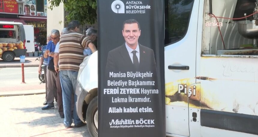 Antalya Büyükşehir Belediyesi, Ferdi Zeyrek için hayır lokması dağıttı