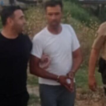 Aydın’da firari hükümlü, derede yakalandı