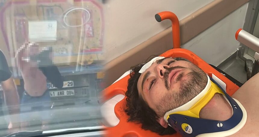 Bahar dizisinin oyuncusunu trafikte 4 kişi dövdü!