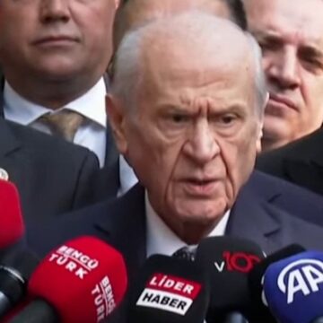 Bahçeli: İsrail’in amacı Anadolu coğrafyasını çevrelemek