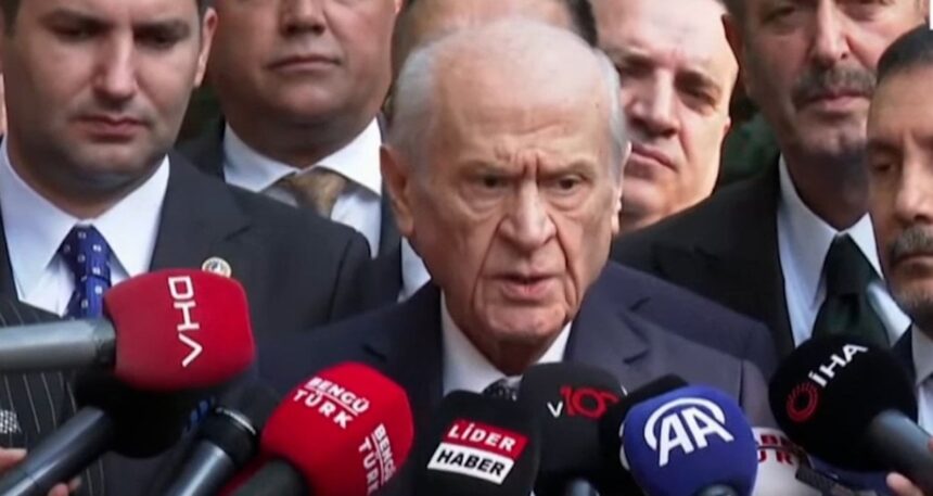 Bahçeli: İsrail’in amacı Anadolu coğrafyasını çevrelemek