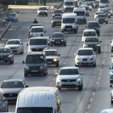 Bayram sefası bitti trafik çilesi başladı!