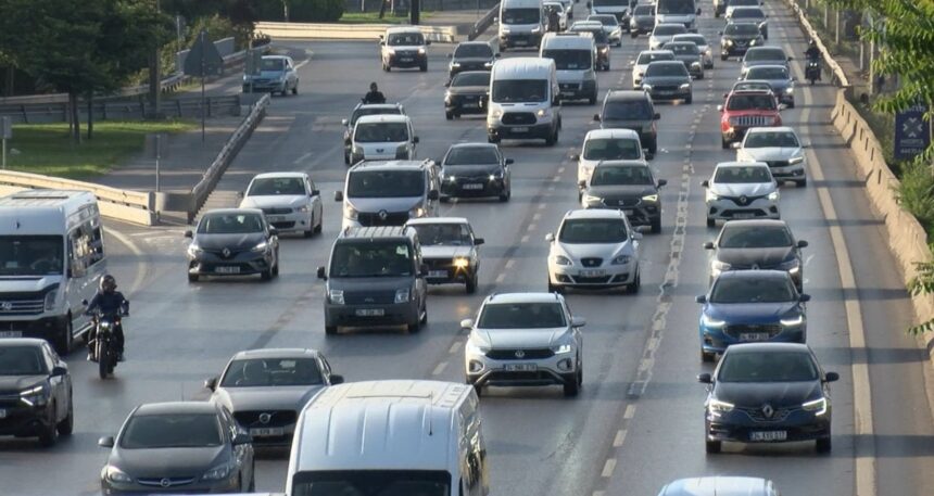 Bayram sefası bitti trafik çilesi başladı!