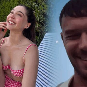 Bikinili pozlarını paylaşınca eski sevgilisi dayanamadı