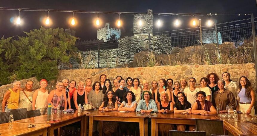 Bodrum’da kadınlar barışı konuştu “AKP ne yapacak diye bekleyemeyiz”