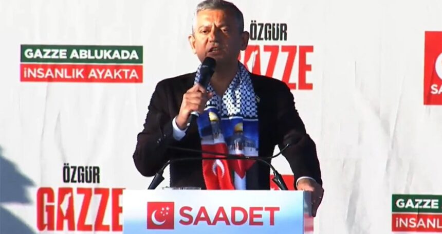 CHP lideri Özel: İsrail’in önünü açan herkes bu katliamlarda pay sahibidir