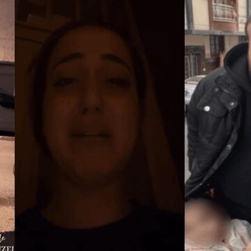 Cinnet geçiren kadın kapı açılmayınca evin önünde kendini vurdu