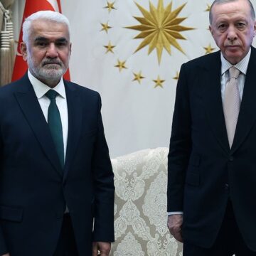 Cumhurbaşkanı Erdoğan, HÜDA PAR lideriyle görüştü