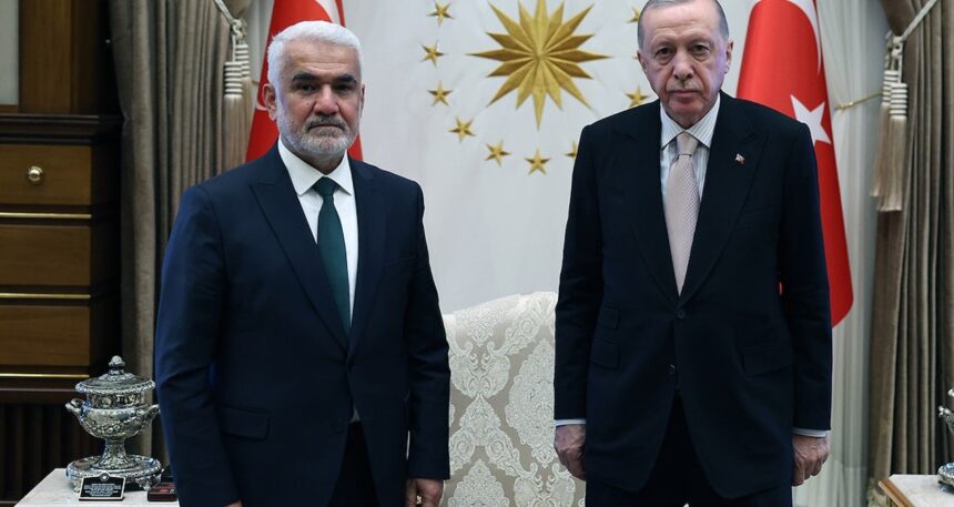 Cumhurbaşkanı Erdoğan, HÜDA PAR lideriyle görüştü