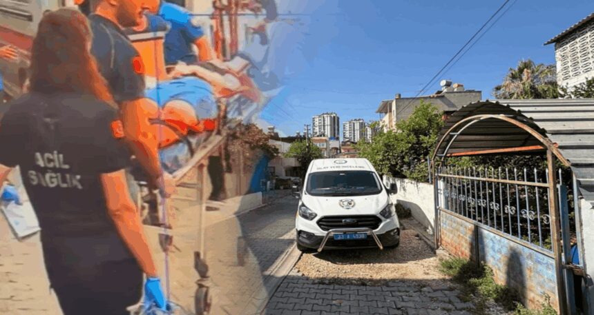 Dehşet anları: Kendisini ve 4 yaşındaki oğlunu jiletle