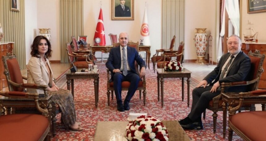 DEM Parti’den TBMM Başkanı Kurtulmuş’a ziyaret