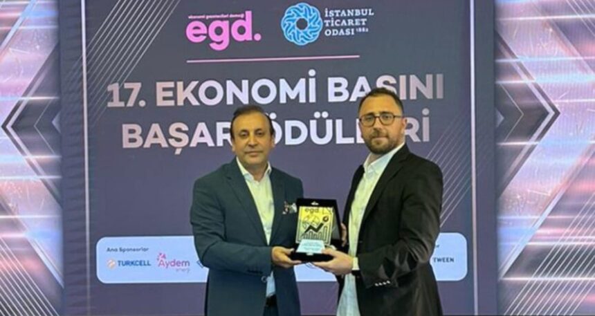 EGD’den SÖZCÜYÜ’yü  gururlandıran ödül
