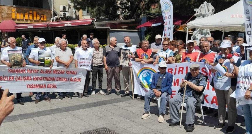 Emeklilerden geçim isyanı: “Ya Geçim Hakkı, Ya Seçim Hakkı!”