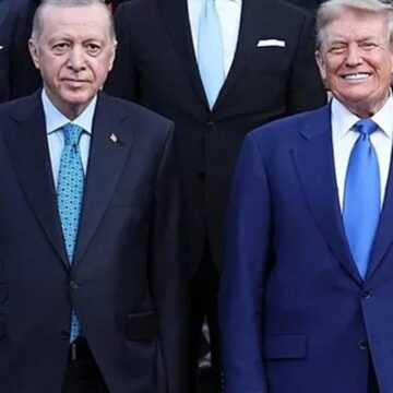 Erdoğan ve Trump NATO aile fotoğrafında bir araya geldi