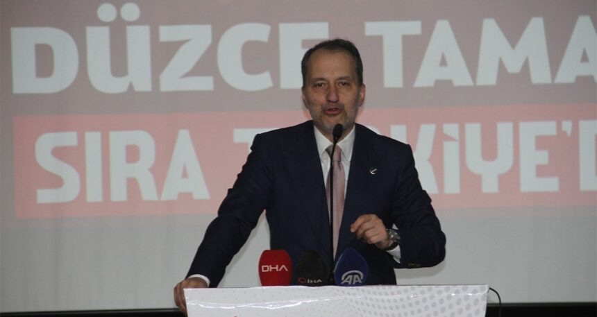 Fatih Erbakan: Sıra Türkiye’ye geldi