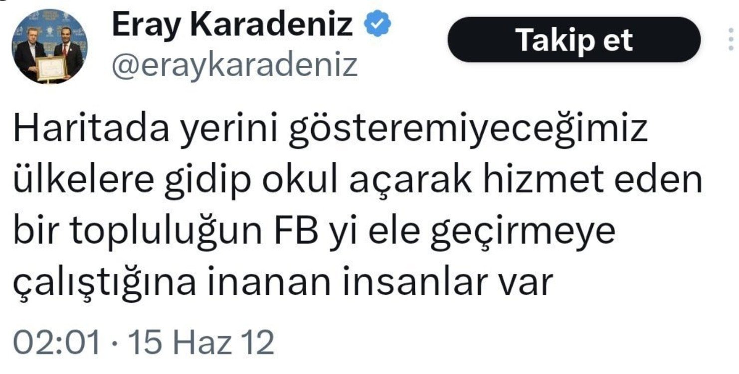 FETÖ'yü öven AKP'li isim Atatürk'ten rahatsız oldu