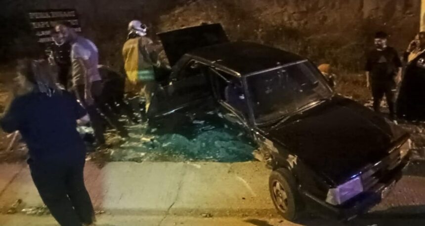 Hatay Yayladağı’nda feci kaza: 1’i ağır 6 yaralı