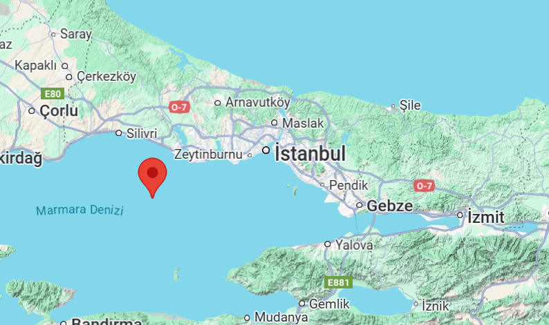 İstanbul'da dün akşam saatlerindeki deprem korkuttu