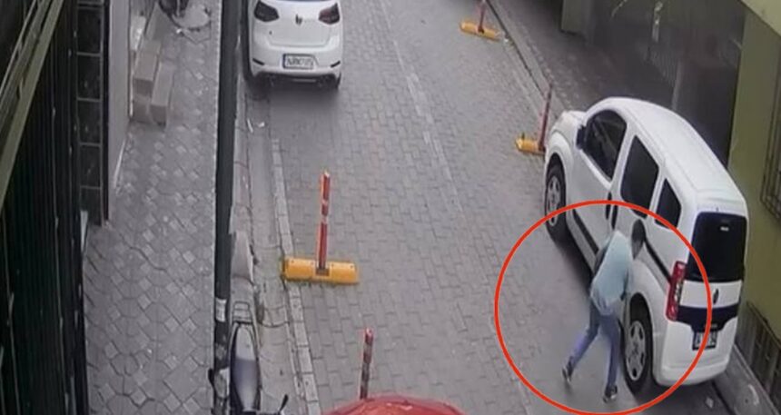 İstanbul’da sokak sokak dolaşıp araçların lastiklerini patlattı: 6 suç kaydı çıktı