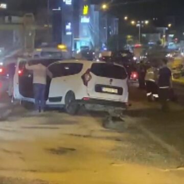 İstanbul’da zincirleme kaza: 1’i çocuk 5 yaralı