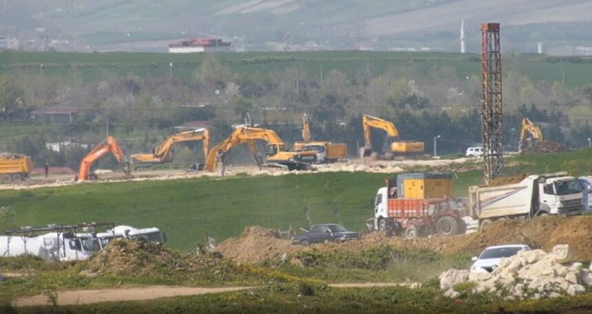 ‘Kanal’da devasa alan imara açıldı