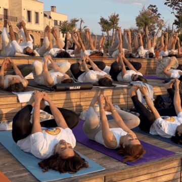 Kapadokya’da ‘yoga’ etkinliği