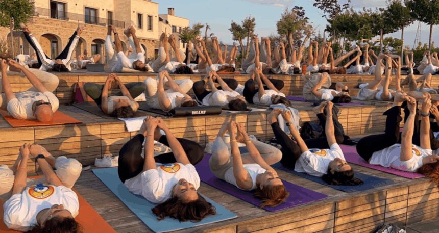 Kapadokya’da ‘yoga’ etkinliği