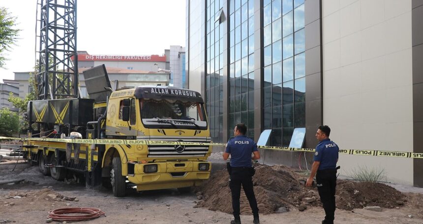 Kayseri’de feci son: Sondaj kuyusuna düştü