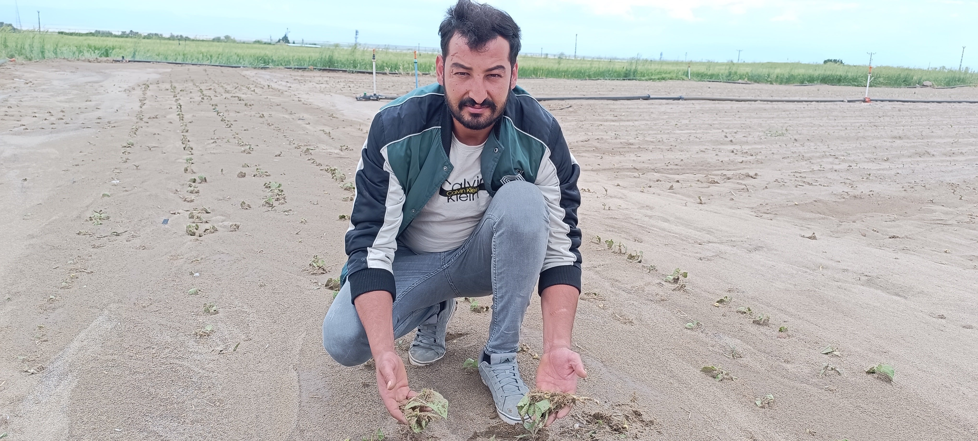 Kayseri'yi sağanak ve dolu vurdu: Tarım arazileri zarar gördü