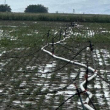 Kayseri’yi sağanak ve dolu vurdu: Tarım arazileri zarar gördü