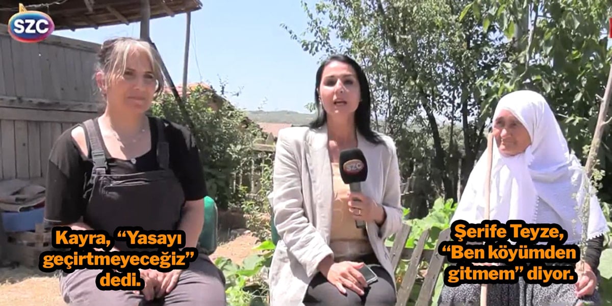 'Kepçenin önüne yatarım'