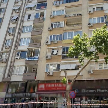 Kolonu patlayan bina mühürlendi