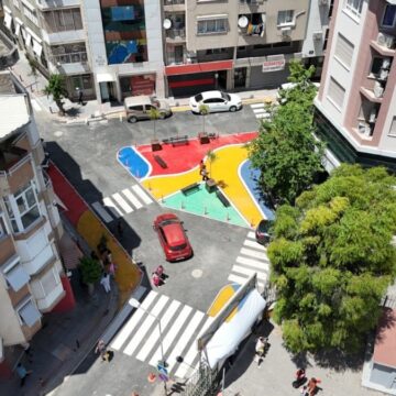 Konak’ta okul yollarına renkli dokunuş