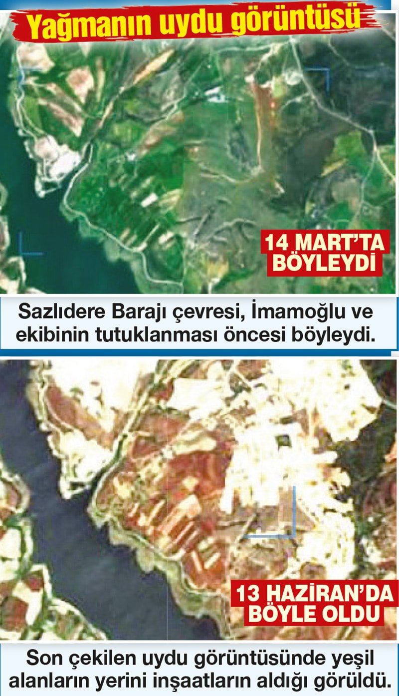 Koruyanları tutukladılar ranta alan açtılar