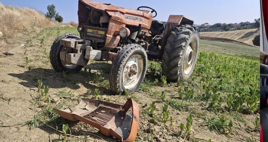 Manisa’da traktör tarlaya uçtu: 16 yaşındaki çocuk can verdi