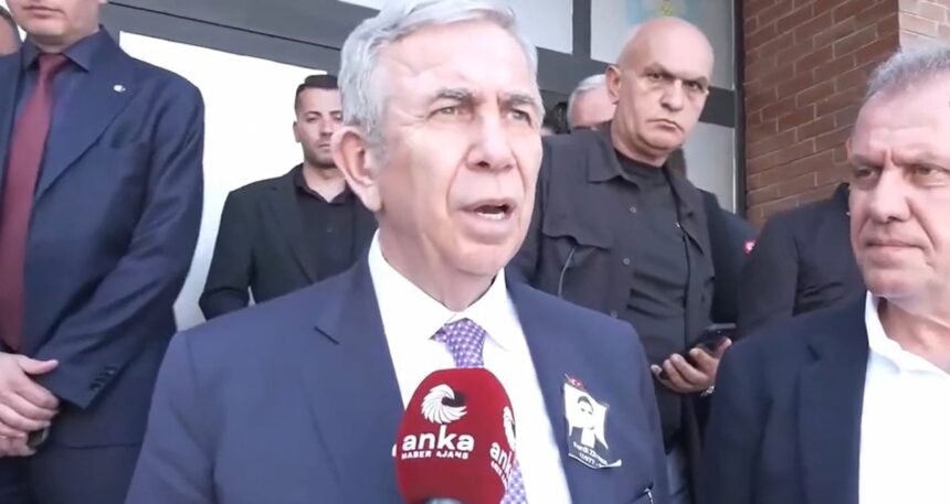 Mansur Yavaş’tan Ferdi Zeyrek açıklaması