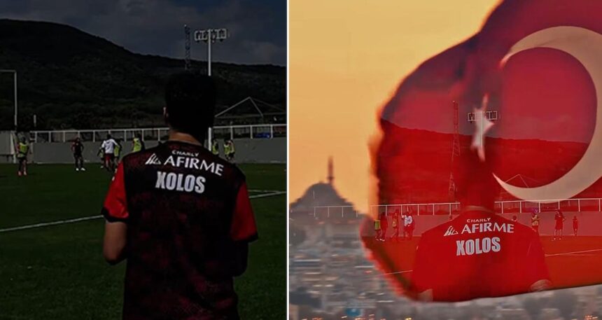 Meksika’ya giden Türk milli futbolcuya ‘davullu zurnalı’ karşılama