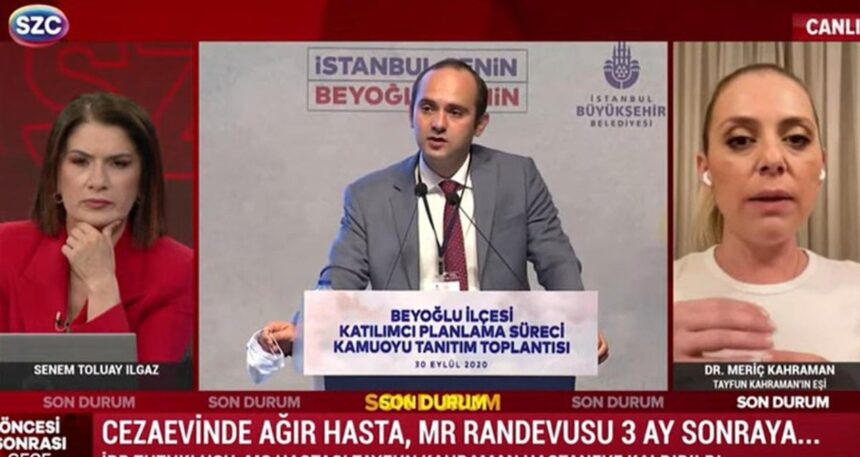 Meriç Demir Kahraman canlı yayında anlattı! ‘Hastalık için değil adil yargılama için tahliye istiyoruz’