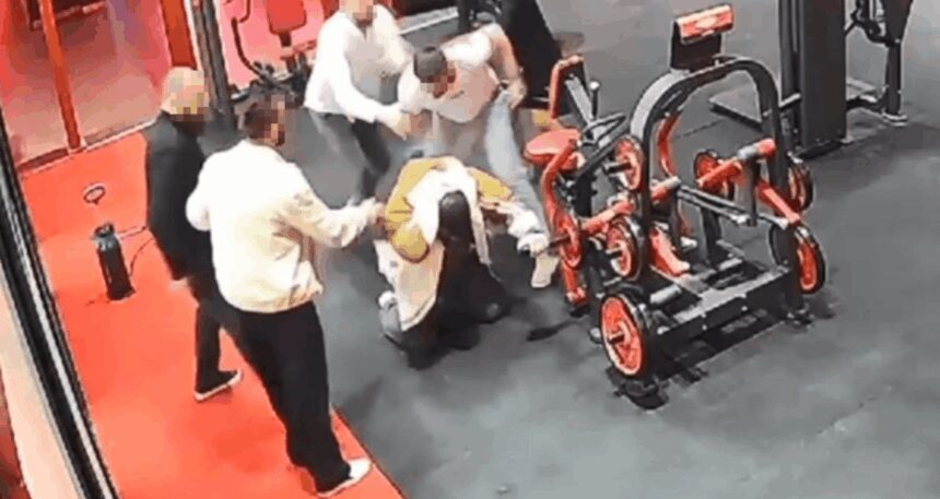 Milli sporcuyu silahla tehdit edip dövdüler
