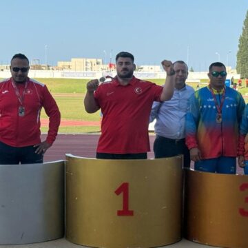 Muhammet Atıcı’dan Tunus’ta altın madalya