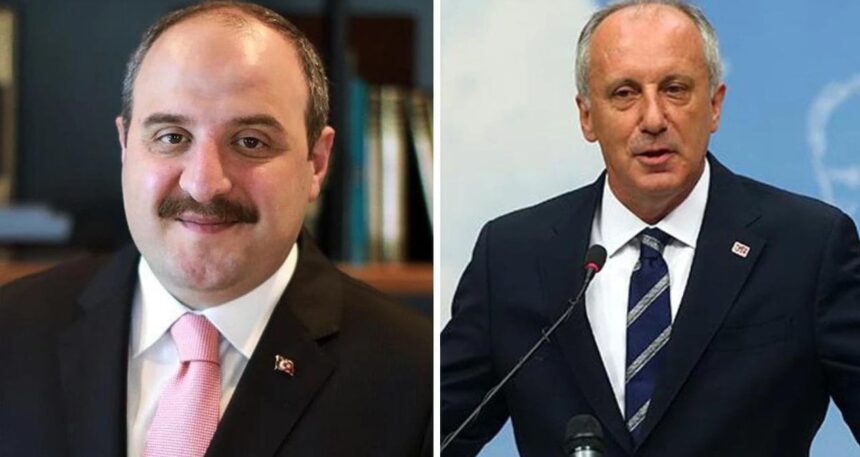 Muharrem İnce’den Mustafa Varank’a yanıt