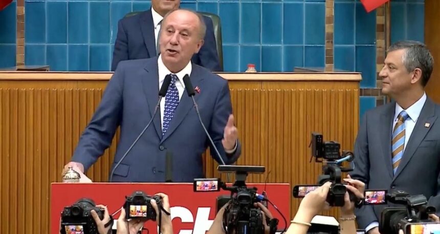 Muharrem İnce’den partisine çağrı
