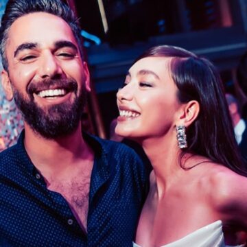 Neslihan Atagül, oğlu Aziz’i paylaştı