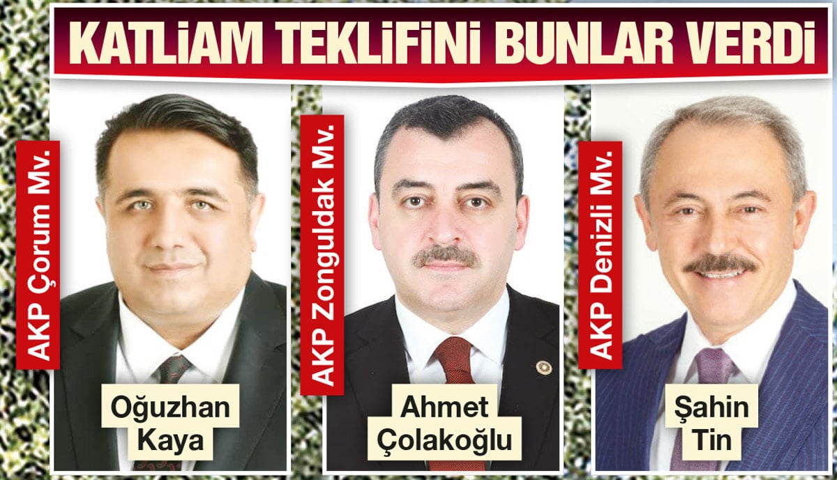 Nuh gemisine aldı - Hammurabi korudu - AKP katlediyor