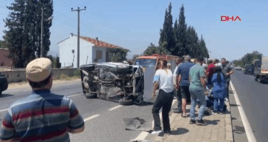 otomobil-araca-carparak-takla-atti-1i-cocuk-4-yarali-1Pnm2J96.jpg Otomobil, araca çarparak takla attı: 1’i çocuk 4 yaralı