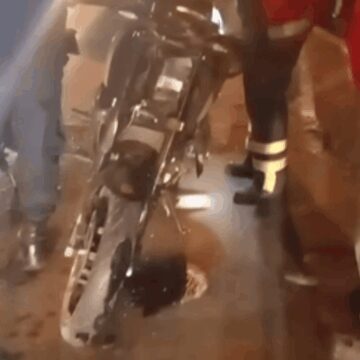 Otomobil ile çarpışan motosikletin sürücüsü öldü