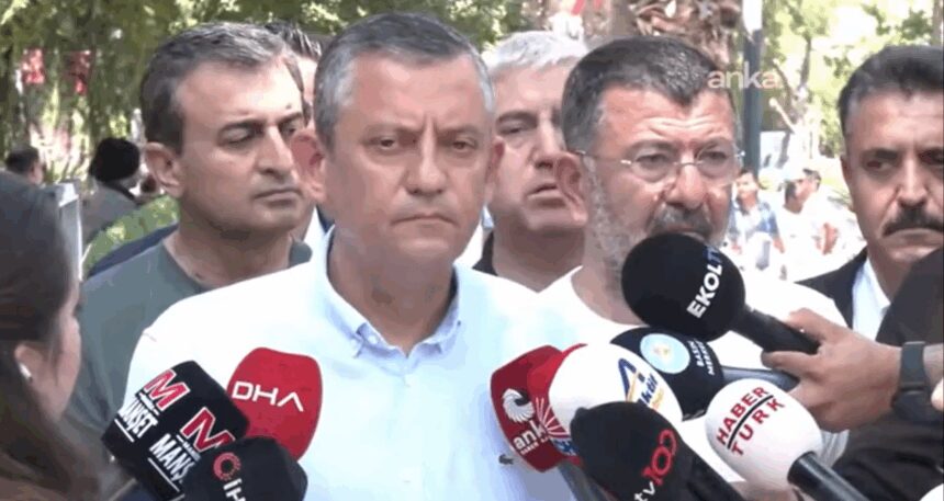 Özel, Gaziosmanpaşa için konuştu: Buradaki en kötü, en yanlış işi Erdoğan yapmıştır